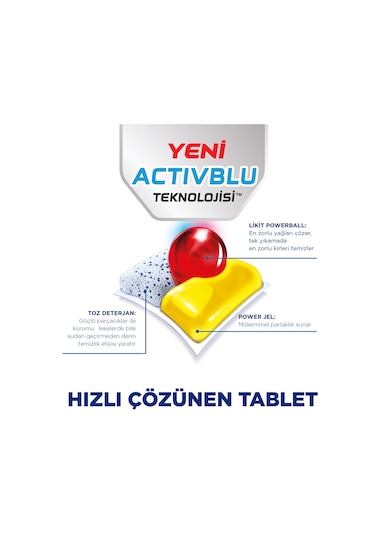 Finish Quantum Max Limonlu Bulaşık Makinesi Deterjanı 58 Tablet