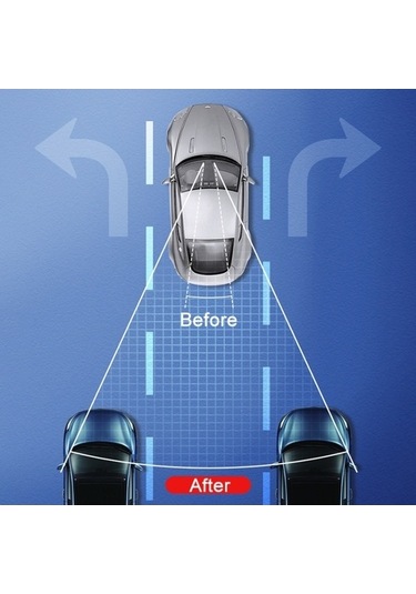 Wondernest Shunwei Sd-2414 Araba Parlatma Önleyici Dikiz Aynası, 244x90mm, Anti-glare