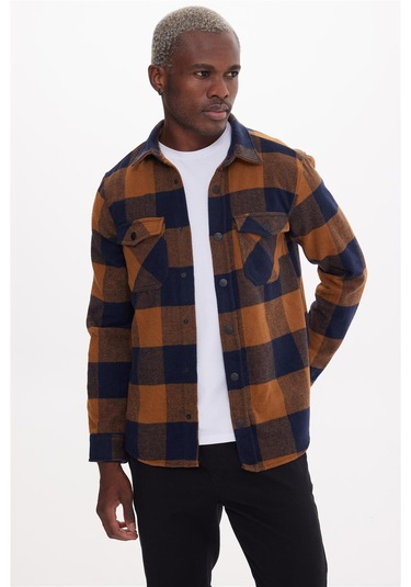 Colorado Bordo- Lacivert Basıc Gömlek Çok Renkli