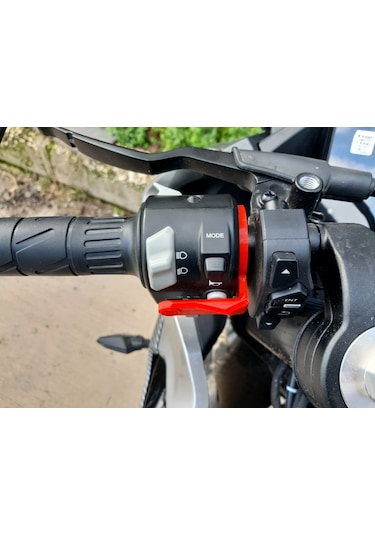 Cfmoto 250sr - 250nk Uyumlu Korna Basma Aparatı Renk:kırmızı