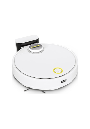 Karcher RCV 3 Moplu Islak Kuru Robot Süpürge Beyaz