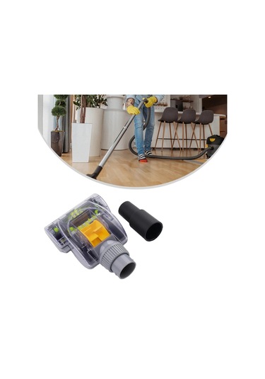 Valkyrie 32mm Ve 35mm Uyumlu Elektrikli Süpürge Kafası Turbo Başlık - Evrensel Giriş - Halı Yatak Koltuk Akar Evcil Hayvan Temizlik Aksesuarı