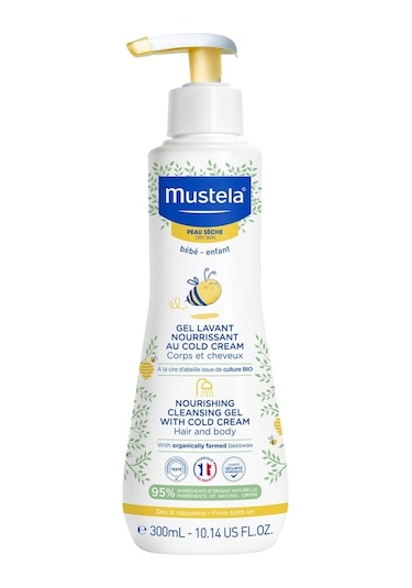 Mustela Cold Cream Krem İçeren Besleyici Şampuan 300 ML