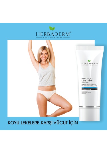 Herbaderm Vücut Beyazlatıcı Krem 60 ML