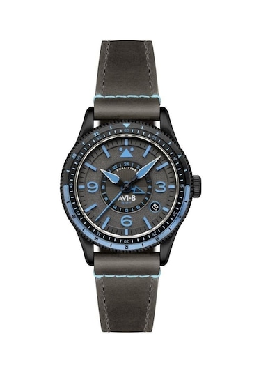 Avı-8 Flyboy Airmaster Gmt Av-4128-05 Otomatik Erkek Kol Saati Altın
