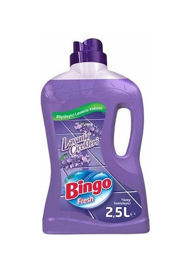 Bingo Fresh Lavanta Çiçekleri Yüzey Temizleyici 2500 ML