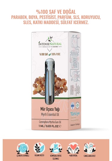 Intense Natural Mür Uçucu Yağı 1 ML