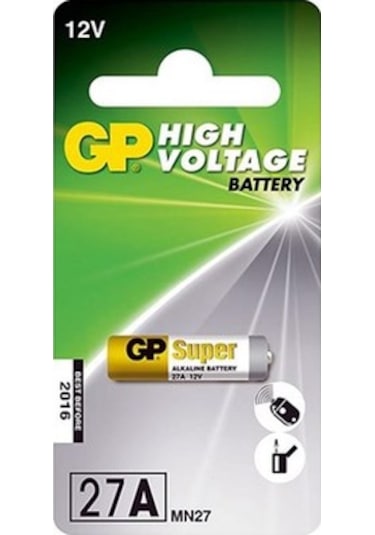 GP Super 27A MN27 12V Alkalin Pil