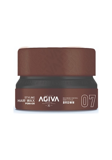 Agiva Wax 155 Ml 07 Pomade Kahverengi
