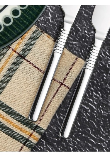 Cooker 2'lı Heybeli Paslanmaz Çelik Tatlı Bıçağı Ckr2170 Çelik