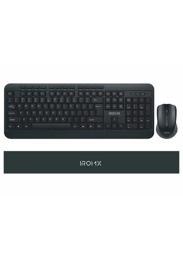 Iromx SWM30C TR Kablosuz Multimedya Q Klavye Mouse Set