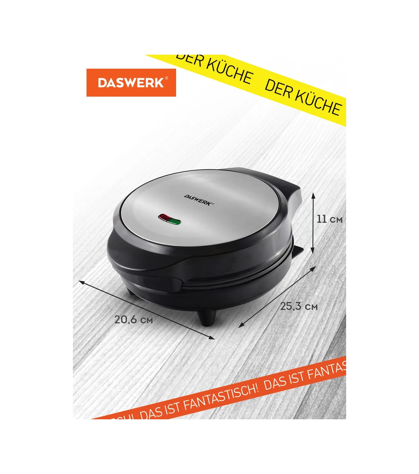Daswerk Elektrikli Tost Makinesi Ve Waffle Yapma Makinesi 205014236