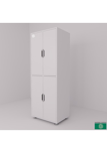 Çok Amaçlı Dolap Banyo, Mutfak, Vb. Geniş Depolama Alanına Sahip Beyaz Çok Amaçlı Dolap Banyo, Mutfak, Vb. Geniş Depolama Alanına Sahip Beyaz