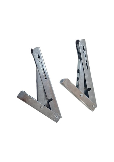 Şen Metal Mandallı Katlanabilir Masa Konsolu Çinko 40 Cm 1çift