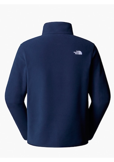 The North Face M Glacier Fleece 1/4 Zip Erkek Polar Lacivert