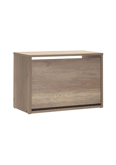 Step Oturaklı Ayakkabılık Açık Ceviz Tori 60x42x30 Cm Gxyxd