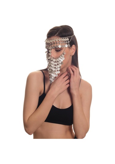 Kadın Antik Gümüş Kaplama Hayat Ağacı Charm Detaylı Ayarlanabilir El Yapımı Peçe Gümüş