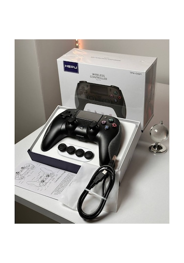 Kablosuz Gamepad Ps4-ps3-pc-mobil Uyumlu Type-c Şarjlı Gecikmesiz Profesyonel Oyun Kolu Joystick