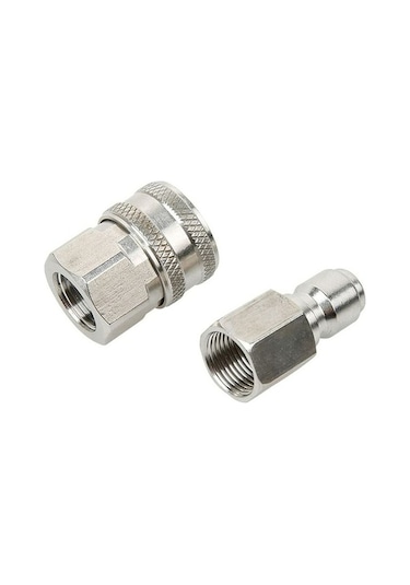 Bloomnest Yüksek Dayanıklılık Adaptör Kiti Basınçlı Yıkama Makinesi Bağlantı Kesme Kiti, 3/8 Dişi Rakor, 5000 Psı