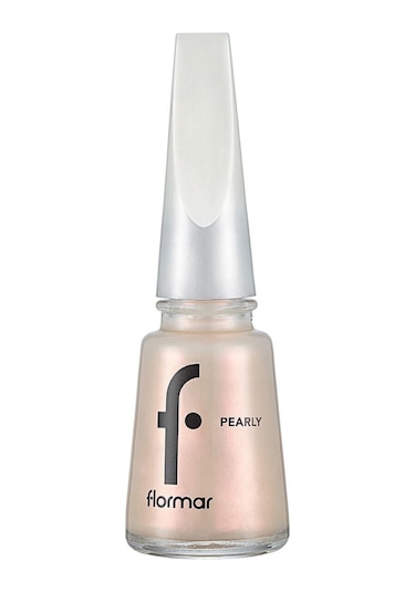 Flormar Pearly Yarı Şeffaf Sedefli Parlak Oje PL308 Snow Glam