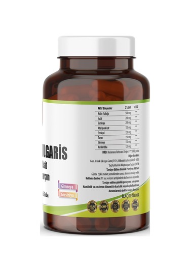 Ncs Berberis Vulgaris Alfa Lipoik Asit Tarçin Zerdeçal 120  Tablet