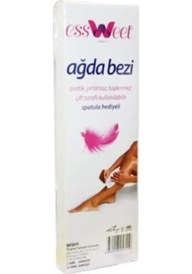 Essweet Dilimli Ağda Bezi 2 M + Spatula 6 Paket