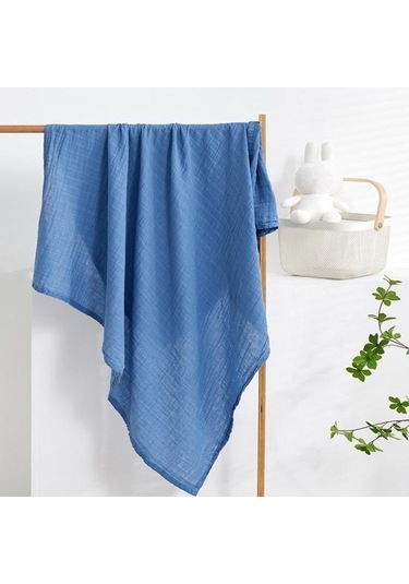 Kahverengi Wrap Bebek Banyo Havlusu İyi Emicilik Ter Havlusu Yumuşak Yenidoğan Yumuşak Gazlı Bez Banyo Havlusu Banyo İçin Kahverengi