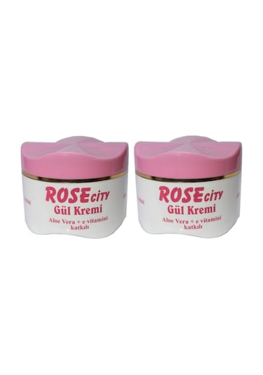 Rose City Aloevera E Vitamini Gül Kremi 2 x 275 ML