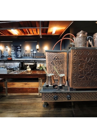 Elektrikli Ve Doğalgaz'lı 1.sınıf Çay Kazanı 3 Demlik 35 Lt Kapasiteli