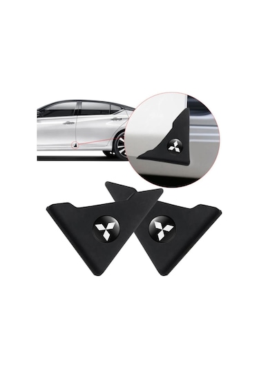 Mitsubishi Kapı Koruma Kenar Köşe Koruyucu Çarpma Çizilme Önleyici 2 Adet