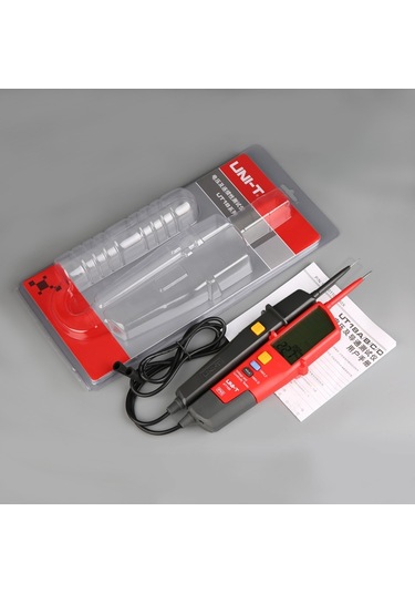 Ut18d-unı-t Dijital Voltmetre Ut18b Ut18d Ac Dc Gerilim Süreklilik Test Cihazı 690 V Lcd Ekran 3 Faz Sırası Rcd Elektrik Test Cihazı