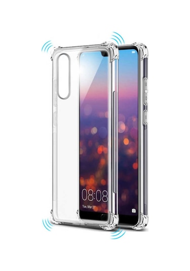 Huawei P20 Lite Uyumlu Kılıf Zore Nitro Anti Shock Silikon