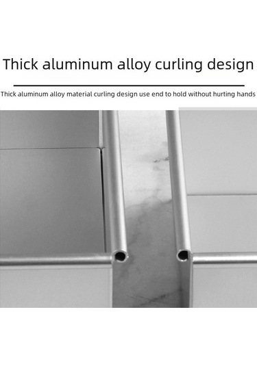 Yaleker 8 İççaplı Kare Aluminyum Anodize Pasta Kalıbı, Canlı Tabanlı, Ev Kullanıma Uygun, Dayanıklı Fırın Aleti Diğer