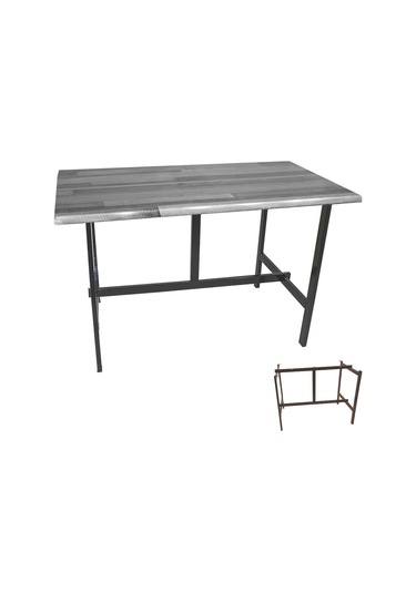 Bey Mobilya 535124810 Capella Werzalit Mutfak Masası 70 x 120 Esb - Siyah