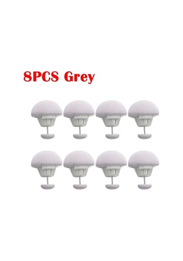 8 Adet Gri-anti Battaniye Mantar Kilidini Klip Sabitleyici Anahtar Yorgan Klipsi Bir Kapak Tokaları Yorgan Tutucu Şekli Yorgan Raptiye Kayma Tutucu
