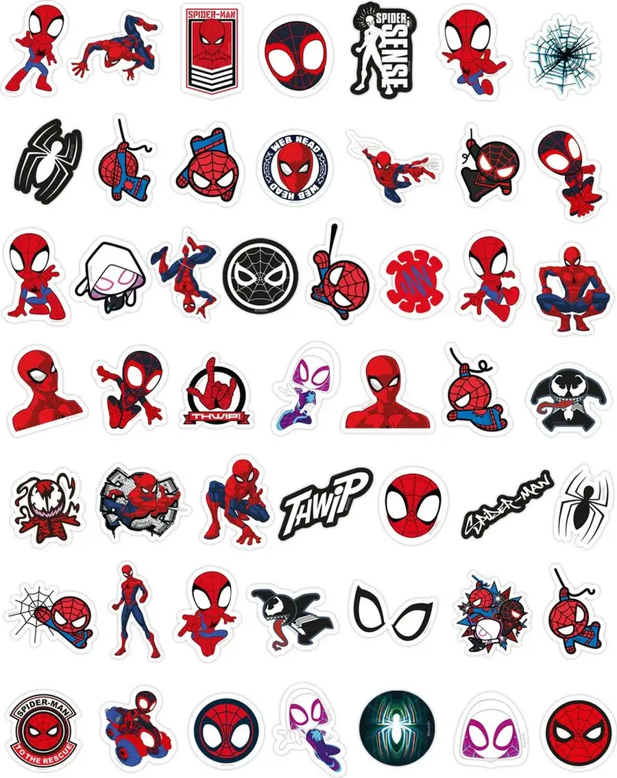 Priority. Stickerler Örümcek Adam 50 Adet 164776392