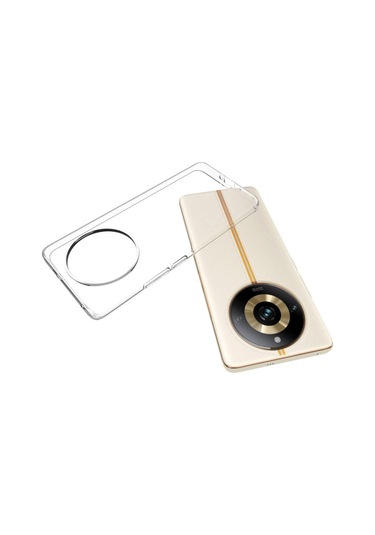 Realme 11 Pro Plus Kılıf Şeffaf Silikon Hibrit Case Kapak