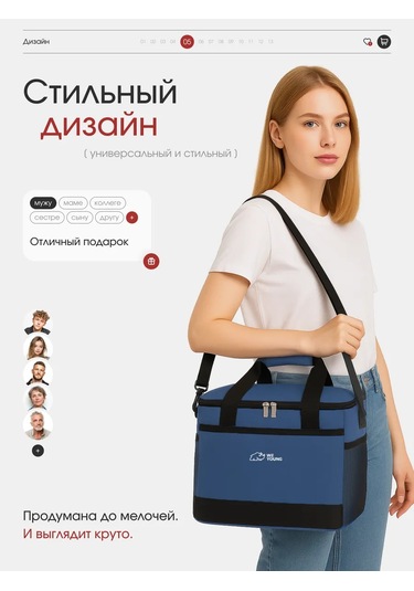 Weyoung 30 Litre Termo Çanta Buzdolabı Çantası 312174109 Mavi