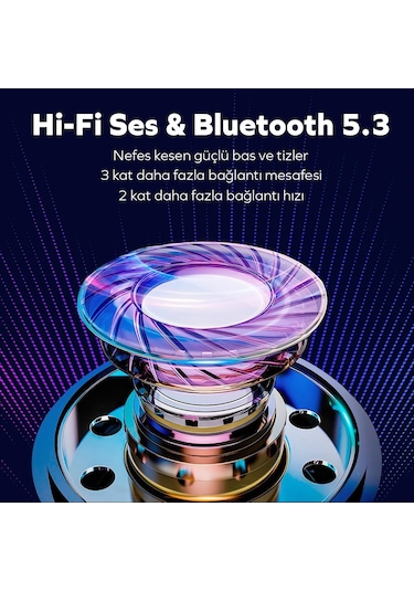 Woyax By Deji Curvy Bluetooth 5.3 HD Mikrofonlu Ultra Hafif HiFi Ses Kulak İçi Kulaklık