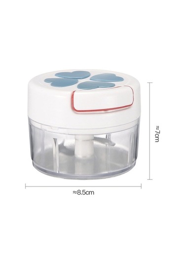 Dancemonkey Cbtx Ev Mutfak Sarımsak Cihazı, Manuel Çekme Vurma, Rastgele Renk Teslimatı Çok Renkli