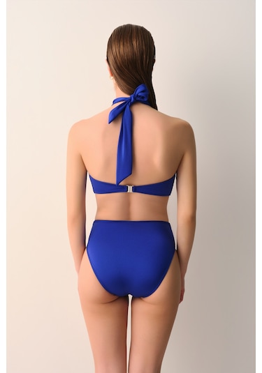 Suwen Martha Boyundan Bağlamalı Straplez Bikini Üst Sb266159982982 Saks