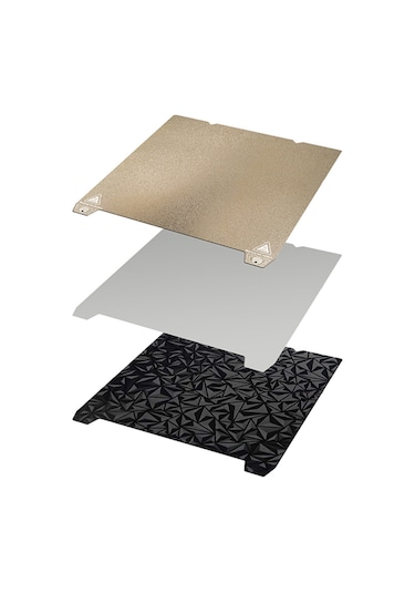 Geeroyoo Ender-3 S1 Ve Pro İçin 235x235mm Peı Ve Peo Kaplı 3d Yazıcı Yapı Plakası, Manyetiksiz Seçenek