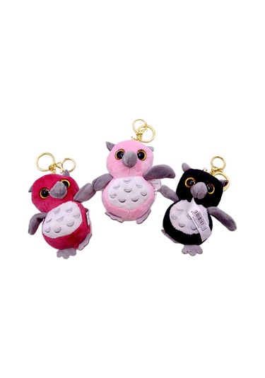 Kızılkaya Peluş Anahtarlık Baykuş Figürlü 2410183 1 Adet Altın