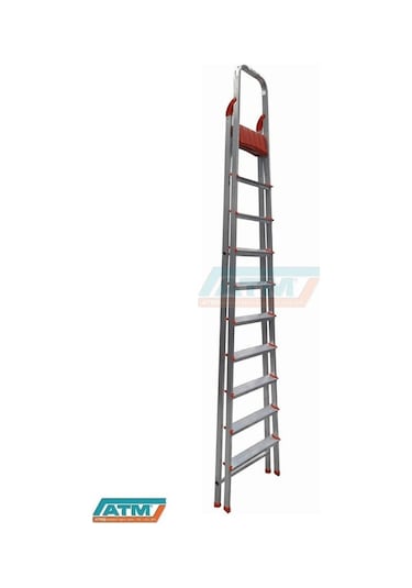 ALMERA 9+1 TEK ÇIKIŞLI ALUMİNYUM MERDİVEN