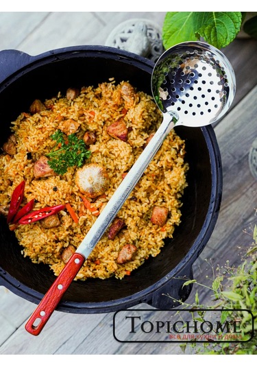 Topichome Paslanmaz Çelik Kazan İçin Derin Kepçe 169754937