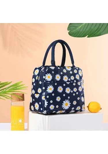 Nt Öğle Yemeği Çantası Kutusu Yalıtımlı Termos Soğutucu Çanta Yetişkin Siyah Çok Renkli