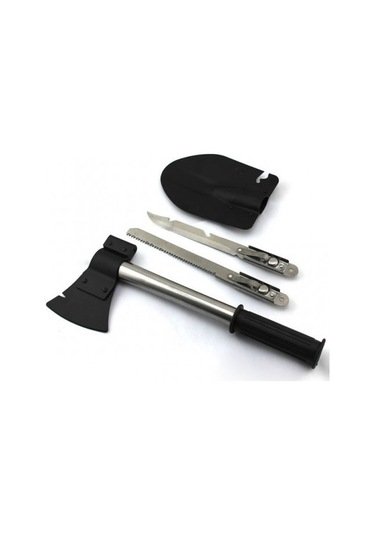 Çok Fonksiyonlu - Taşınabilir - Kürek - Balta - Testere - Bıçak T Antrasit