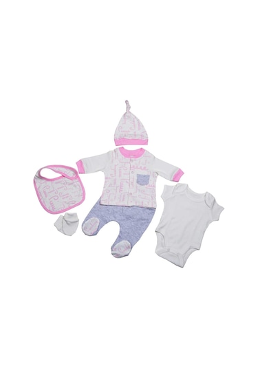 Pierre Cardin Pembe Bebek Yeni Doğan Bebe Set Pembe