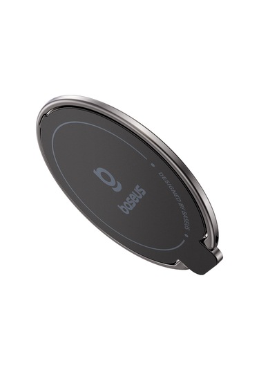Baseus Magpro Series Iı Manyetik Halkalı Telefon Standı 360 Döndürme Magsafe Kickstand İle Uyumlu Titanyum