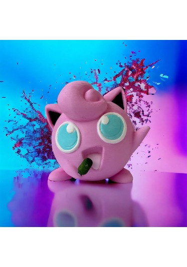 Jiglyypuff Pokemon 3d Figürü